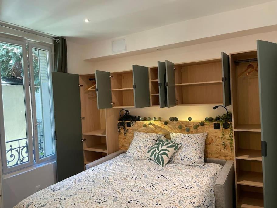 Studio Verdoyant Avec Exterieur Maisons-Alfort Esterno foto