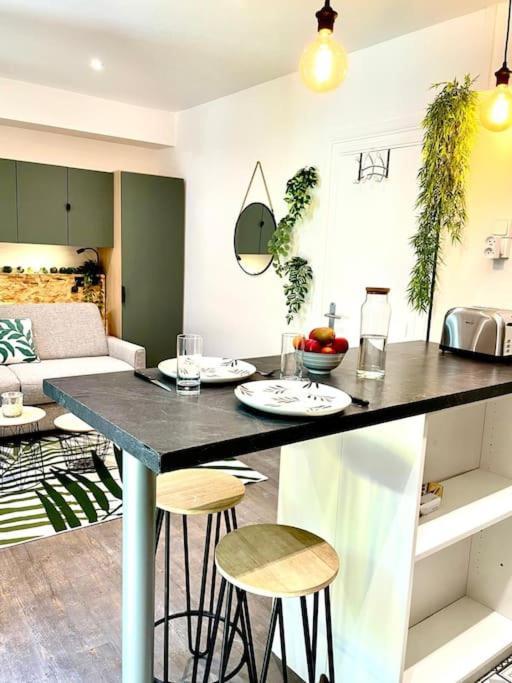 Studio Verdoyant Avec Exterieur Maisons-Alfort Esterno foto