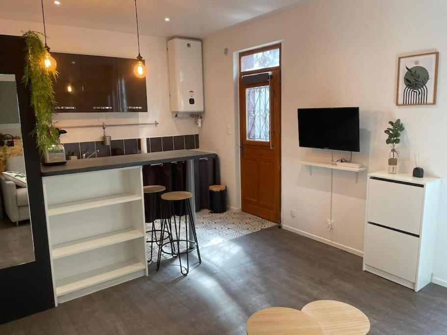 Studio Verdoyant Avec Exterieur Maisons-Alfort Esterno foto