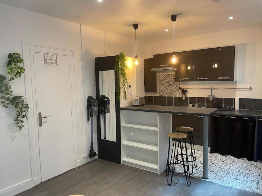 Studio Verdoyant Avec Exterieur Maisons-Alfort Esterno foto